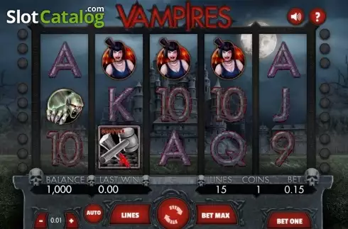 Bildschirm2. Vampires (Join Games) slot