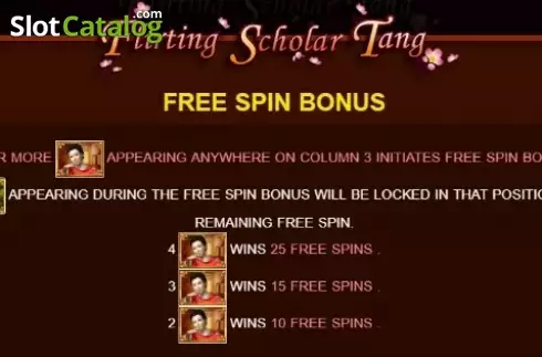 Bildschirm5. Flirting Scholar Tang slot
