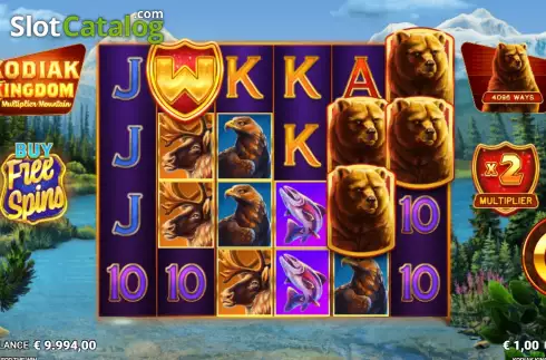 Bildschirm3. Kodiak Kingdom slot