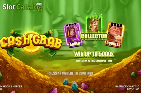 Bonus Game 1. Robin Hood's Heroes slot
