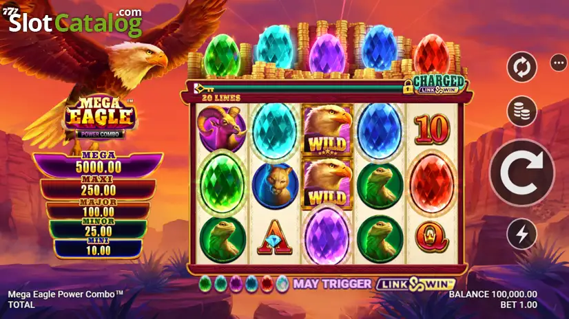 Mega Eagle Power Combo Slot