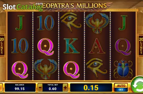 Captura de tela4. Cleopatra's Millions slot
