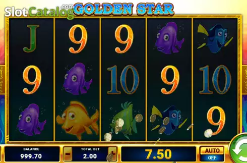 Скрин4. Golden Star (Justplay Gaming) слот