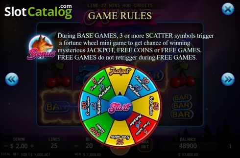 画面6. Aurora (KA Gaming) カジノスロット