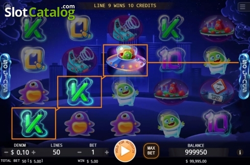 Win Screen. UFO (KA Gaming) slot