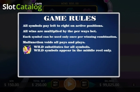 Game Rules. Joker Slot slot