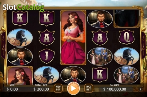 Captura de tela2. The Mask of Zorro (KA Gaming) slot