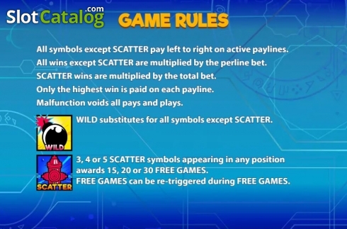 Rules. X-Bomber slot