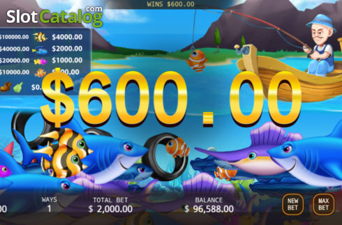 Schermo5. Fishing Expedition slot
