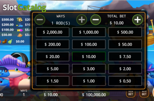 Schermo8. Fishing Expedition slot