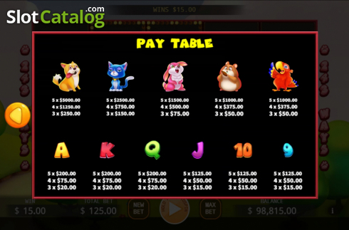 画面9. Pets (KA Gaming) カジノスロット