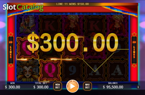 Bildschirm4. Masquerade (KA Gaming) slot