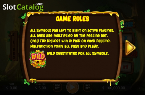 Game rules 1. Honey Money (KA Gaming) slot