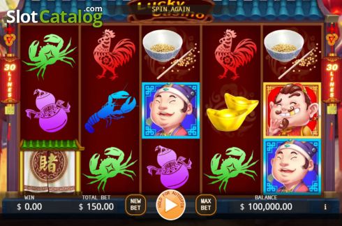 Schermo2. Lucky Casino slot