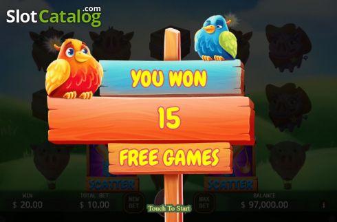 Win Free Games. Angry Piggies slot