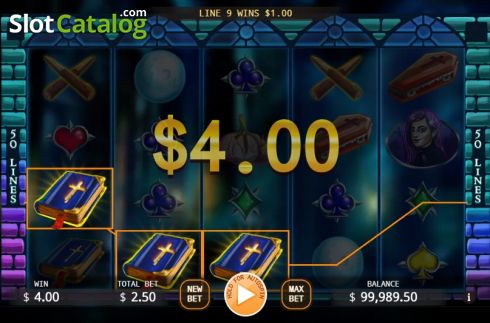 Skärmdump4. Dracula (KA Gaming) slot