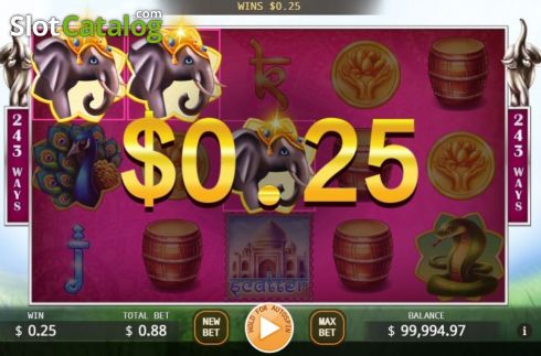 画面4. Fortune Ganesha (KA Gaming) カジノスロット