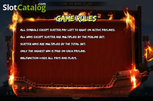 Game rules 1. Red Cliff (KA Gaming) slot