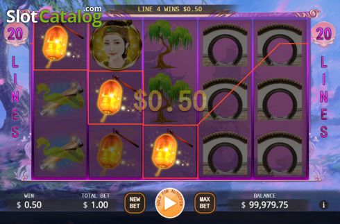 Win screen 2. The West Chamber slot