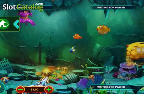 Game screen. Mermaid Hunter slot