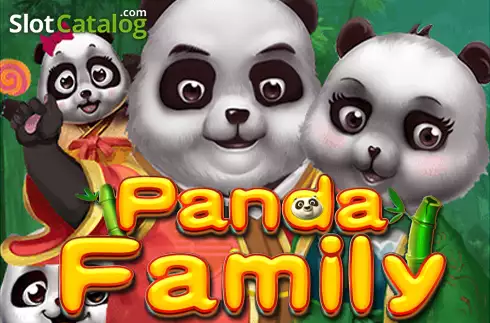 Panda Family Logo