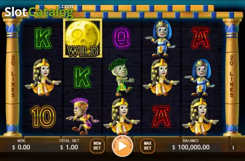 Bildschirm2. Book of Mummy (KA Gaming) slot
