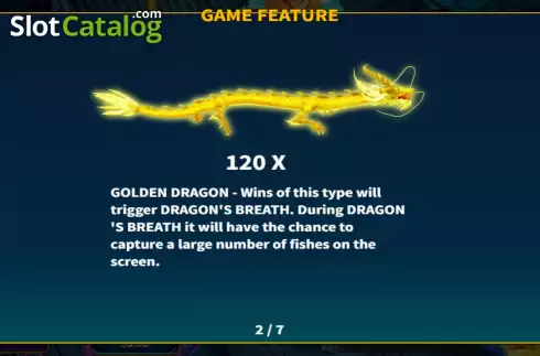 Features screen 2. Force Of Dragon slot