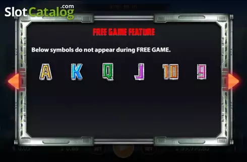 Free Games screen. Go Go Monsters slot