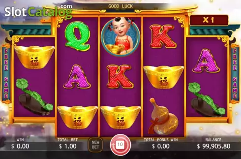 Free Spins screen 2. Fu Lu Shou (KA Gaming) slot