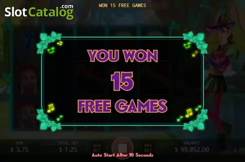 Free Games screen 2. Pied Piper (KA Gaming) slot