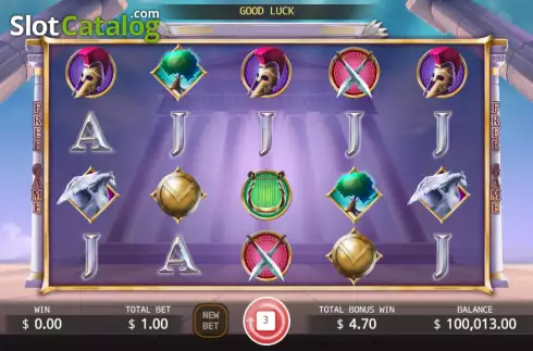 画面9. Legend of Athena (KA Gaming) カジノスロット