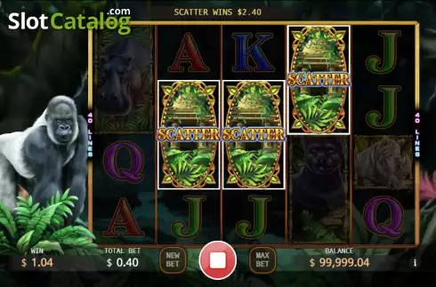Win screen. Wild Jungle (KA Gaming) slot