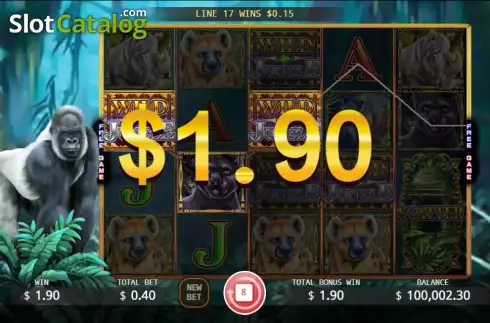 Win screen 2. Wild Jungle (KA Gaming) slot
