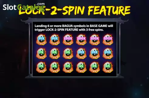 Lock 2 Spin Feature screen. Zombie Expert Lock 2 Spin slot