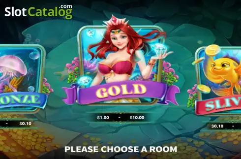 Start Game screen. Mermaid World slot