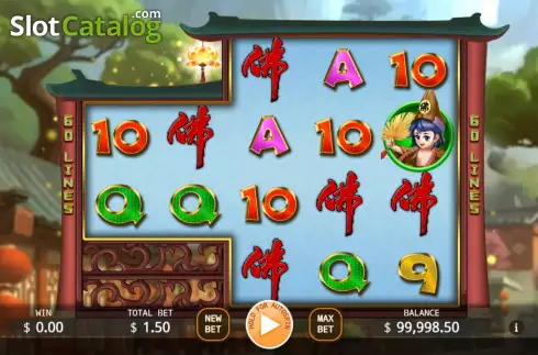 Game screen. Chai Gong slot