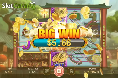 Big Win screen. Chai Gong slot