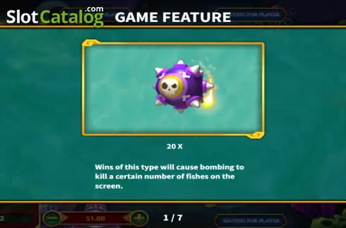 Game Features screen. Mythical Beast slot