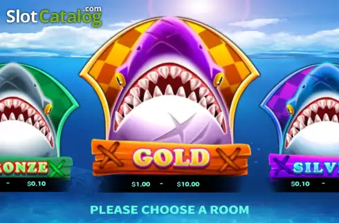Start Game screen. Hungry Shark (KA Gaming) slot