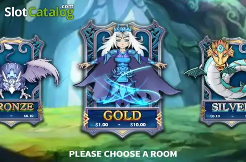 Game screen. World of Lord Elf King slot