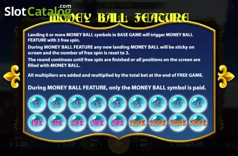 Game Features screen 3. Holiday Carol Lock 2 Spin slot