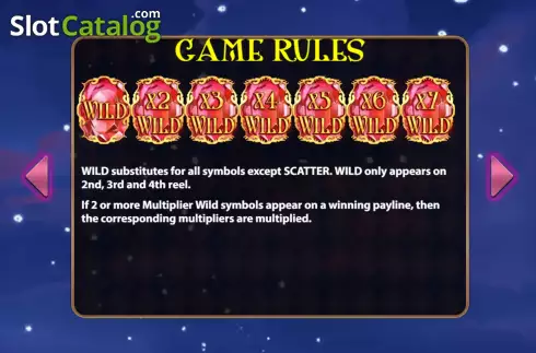 Game Features screen. Lazy Rich slot