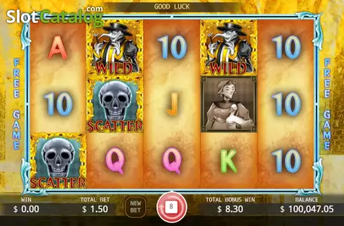 Free Spins screen 2. Plague Doctor slot