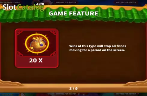 Game Features screen 3. Rabbit Party slot