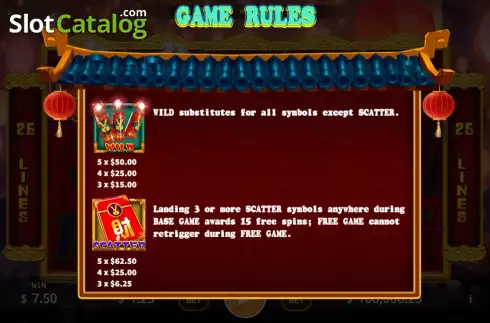 Game Features screen 2. Year of the Rabbit (KA Gaming) slot