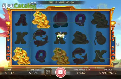 Free Spins screen 3. Great Luck slot