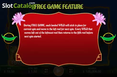 Game Rules screen 4. Lady KAKA slot