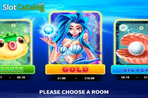 Start Game screen. Mermaid Legend slot