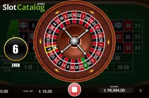 画面5. European Roulette (KA Gaming) カジノスロット