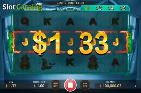 Win screen 2. Scary Clown (KA Gaming) slot